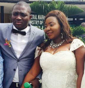 Opeyemi weds Adeshina On the 25th of February 2015. Happy married life to the couple.