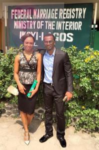 Paul Okoye and Anita Obote legalized their Union on 22nd of January 2015 at the Ikoyi Registry. A big congrats to them.