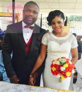 Victor Egharevba tied the knot with his beautiful wife on Tuesday December 2nd at the Ikoyi Registry.Big congrats to them! See more pics from the wedding after the cut.