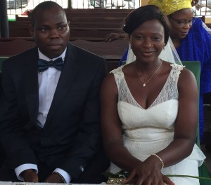 Daniel tied the knot with his sweetheart Regina today 10th February 2015. Happy married life to the couple.
