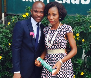 Jolade got married earlier today 11th February 2015 to Adewale Adeleke. Happy married life to the couple.
