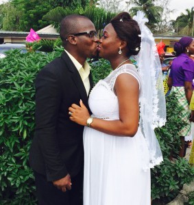 Marry married her baby daddy to be  today 11th February 2015. This is double blessing o... A very Big Congrats to them. More pics after the cut...