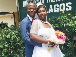 Mr & Mrs Dauda legalize their union today 12th February 2015.congrats to them.