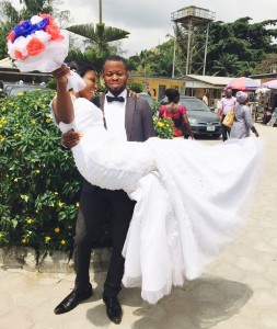 Irene and Elijah Osiso tied the knot today 12th February 2015. A very big congrats to them. More pics after the cut...