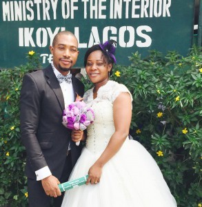 Patrich Okafor married his sweetie Helen today 13th February 2015 . See more pics from the wedding...