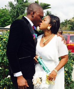 Mr and Mrs Kasali Legalise their union yesterday 13th February 2015. Happy married life to them. More pics from the wedding ...