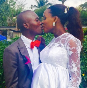 Lara weds Wale Today 12th 2015. A verybZbig congrats to them