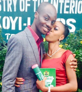 Doreen and Emeka Akpa Tie The Wedding Knot Today 12th March 2015. Wishing them love and happiness that will last forever.