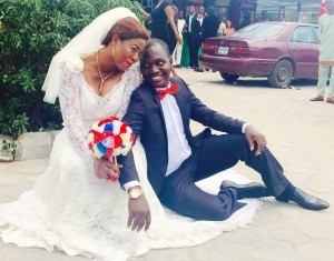 Funmi and Dare becomes husband and Wife Today 12th March 2015.