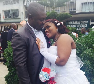 Amaka say I do to chukwudi Today 12th March 2015 at the Ikoyi registry. May the joy, love and passion you have for each other never perish.