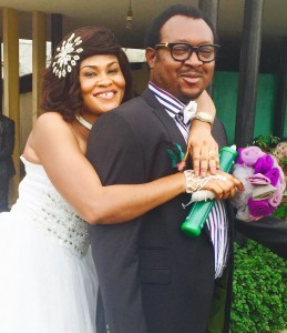 Udoka Weds Micheal Nkeghachukwu on the 27th of February 2015. May God bless their Union. More pics from the wedding...