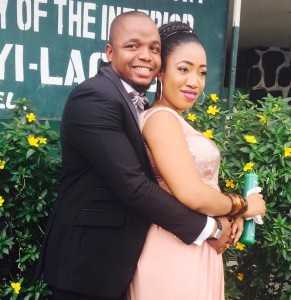 Eugenia say I do to Bobby on the 27th of February 2015 at the Ikoyi Registry. A very big congrats to them. See more pics from the wedding....