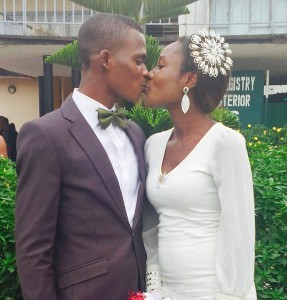 Tosin and Odunayo Aregbesola tied the knot on the 27th of February at the Ikoyi Registry. Happy married life to them. More pics from the wedding...