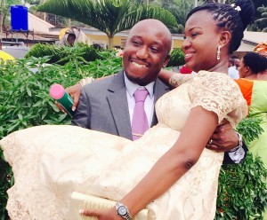 Bimbola get Hitched to Rotimi Today 18th March 2015. May God bless Their marriage .