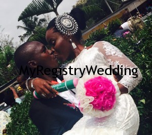 Busola wed Abiodun today 19th March. Wishing them love and happiness that is imperishable .