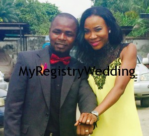 Biola and Edward Tie the wedding knot Today 19th March 2015.Wishing them everlasting love and happiness.