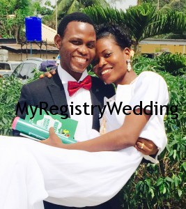 Tunde makes Abosede his legal wife Today 20th March 2015.Happy married life.