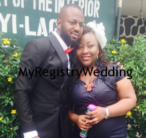 Aishat and Abimbola Tie the Knot today 26th March 2015.wishing them blissful years ahead.