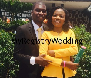 Taiwo and Oludare legalize their union today 26th March 2015.