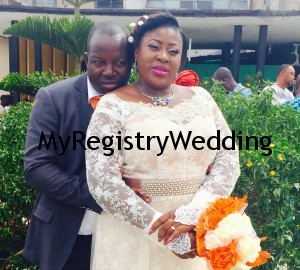 Omosola weds Oladele today 27th March 2015. A very Big congrats to the couple.
