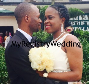 Chiazokam and Emenike legalize their union today 27th March 2015.Wishing them Happy Married Life.