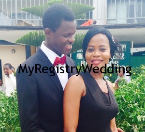 Racheal and Olajide had their registry wedding today 27th March 2015. See more pics from the wedding...