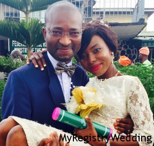 Thomson Oyedokun married his sweetheart Bolaji today 5th March 2015. May your love never be perishable.