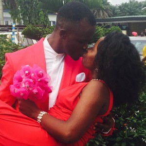 Nathaniel married Abidemi today 11th March 2015 at the Marriage Registry.