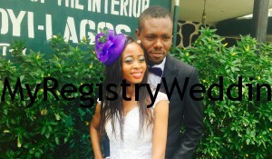 Omolola and Olubukola had their registry wedding on the 23rd of March 2015