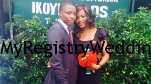 Olajumoke say I do to Oriyomi  on the 23rd of April 2015