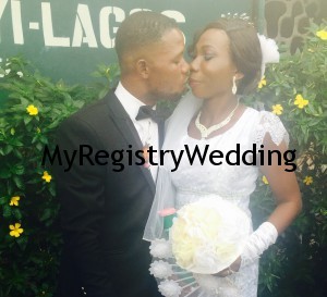 Sarah and Kenny get joined as husband and wife today 2nd April at the marriage registry.Happy married life