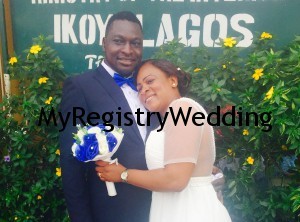 Stella and Olamilekan legalize their union today 2nd April 2015. Wishing them unending joy and passion in their Union.  