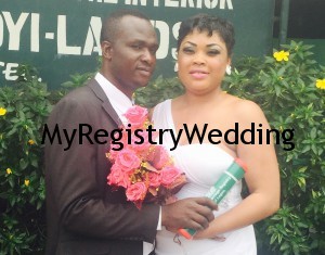 Bolanle and Kayode legalize their union on the 2nd of April 2015.Wishing you unending joy and happiness in your Union.