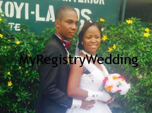 Ayobami weds Victor today 2nd April. Happy married life.