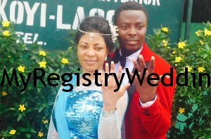 Olaide and Seun tie the wedding knot on the 10th of April 2015. Wishing them the joy and blessing that comes with marriage.