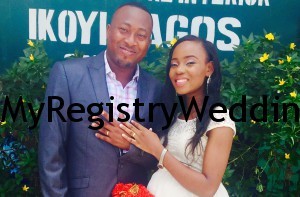 Omowunmi wed Temitope on the 10th of April 2015. May the passion and love they found in each other remain forever.