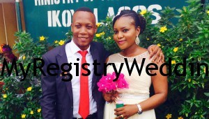 Omolola and Ajibande tie the wedding knot on the 23rd of April. 3015