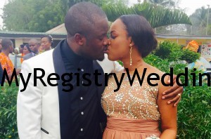 Jumoke and Olasunkanmi tie the knot on the 23rd of April 2015.A Very Big Congrats to them.