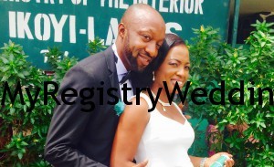 Shola weds Tosin on the 23rd of April 2015. Happy married life