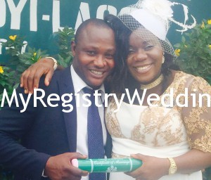 The happy couple tied the wedding knot on the 24th of April 2015