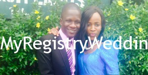 The young couple had their registry wedding on the 24th of April. Happy married life
