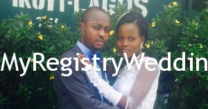The couple were joined as husband and wife on April 24th at the marriage registry.