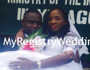 Aderonke and Godstime get joined as husband and wife on the 18th of June 2015. A very Big Congrats to the couple.