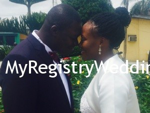 Rita and Femi legalize their union on the 19th of June 2015. May their marriage be filled with lots of joy, peace and happiness
