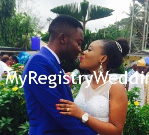 Yinka and Bode Abolarin begins their marital journey today 24th June 2015. Wishing you blissful years ahead. See more pics from the registry wedding ...