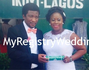 Faith and Moses Ayodeji legalize their union today 25th June 2015. Happy married life