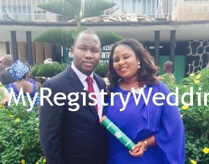 Ayotunde Makes Bolaji his legal Wife today 25th June 2015. See more pics after the cut....