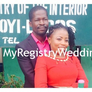 Onyinye and Ikenna legalize their union at the marriage registry, today 26th of June 2015. A very Big congrats to them.