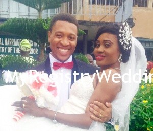 On the 18th of June 2015 history was made as this 2 lovebirds legally seal their union. We wish them the unending joy and Blessing that comes with marriage. See more pics after the cut....