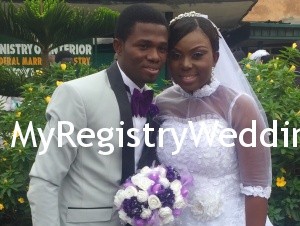 Omolara and Michael Adewole sign and sealed their union on the 17th of September at Ikoyi Registry. Wishing you enjoy the unending blessings of marriage.